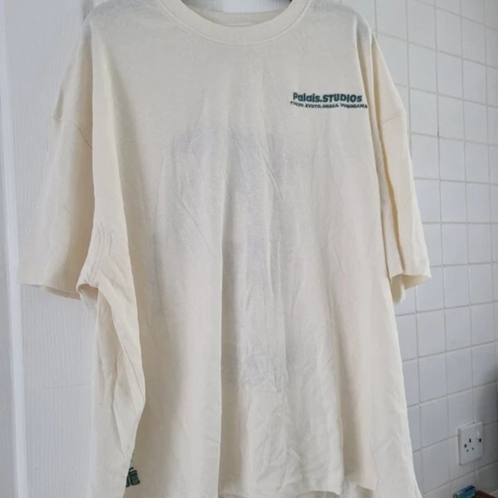 Uniqlo Off-White Button Down Shirt